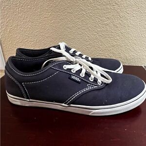 Vans Atwood Sneaker, women’s size 7.5, navy blue